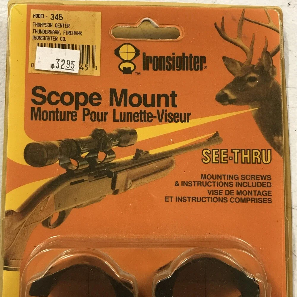 Ironsighter Scope Mount Set Thompson Center Model 345 Thunderhawk Firehawk